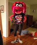 Muppets Animal Costume - 2011 Halloween Costume Contest Animal from the Muppets Costume