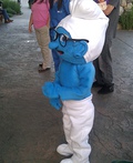 Brainy Smurf Costume - 2011 Halloween Costume Contest Brainy Smurf Costume