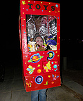 Claw Machine Costume - 2010 Halloween Costume Contest Claw Machine Costume