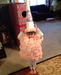 Cotton Candy Homemade Costume - 2013 Halloween Costume Contest Cotton Candy Costume