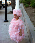 Homemade Cotton Candy Costume - 2011 Halloween Costume Contest Cotton Candy Costume