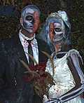Dead Bride and Groom Costumes - 2011 Halloween Costume Contest Dead Bride and Groom Costume