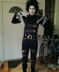 Edward Scissorhands Costumes - 2012 Halloween Costume Contest Edward Scissorhands Costume