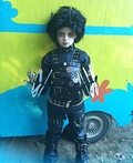 Edward Scissorhands Costume for Boys - 2012 Halloween Costume Contest Edward Scissorhands Costume