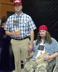 Forrest Gump and Lt Dan Halloween Costumes - 2012 Halloween Costume Contest Forrest Gump and Lt. Dan Costume