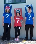 Guess Who Group Costume - 2014 Halloween Costume Contest Guess Who Costume