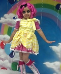 Lalaloopsy Crumbs Sugar Cookie Doll Costume - 2012 Halloween Costume Contest Lalaloopsy Crumbs Sugar Cookie Costume