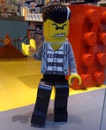 Lego Bad Guy Costume - 2011 Halloween Costume Contest Lego Minifigure "Bad Guy" Costume