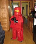 Homemade Lego Ninja Costume - 2011 Halloween Costume Contest Lego Ninja Costume