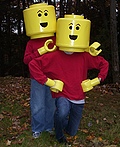 Lego Minifigs Costume - 2011 Halloween Costume Contest Lego Minifigs Costume