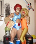 Thundercats Lion-o & Cheetara Couple Costume - 2012 Halloween Costume Contest Lion-o & Cheetara Costume