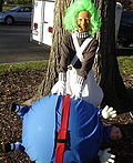 Homemade Oompa Loompa Costume - 2008 Halloween Costume Contest Oompa Loompa Costume