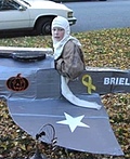 Pilot in the Airplane Costume