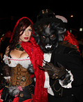 Little Red Riding Hood and the Big Bad Wolf Couples Costume