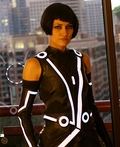Homemade Tron Quorra Costume - 2012 Halloween Costume Contest Quorra - Tron Legacy Costume