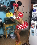 Sexy Minnie Mouse Costume - 2012 Halloween Costume Contest Sexy Minnie Mouse Costume