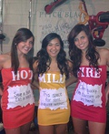 Taco Bell Sauces Costumes - 2011 Halloween Costume Contest Taco Bell Sauces Costume