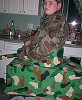 Soldier Driving a Tank Costume