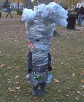 DIY Tornado Costume - 2011 Halloween Costume Contest Tornado Costume