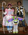 Toy Story Characters Family Costume - 2013 Halloween Costume Contest Toy Story Family Costume