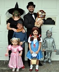 Wizard of Oz Family Homemade Costume - 2013 Halloween Costume Contest Wizard of Oz Family Costume