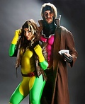 X-Men Rogue and Gambit Costumes - 2012 Halloween Costume Contest X-Men Rogue and Gambit Costume