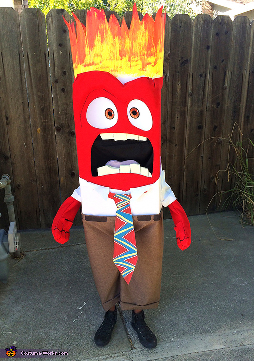 Inside Out Anger DIY Costume