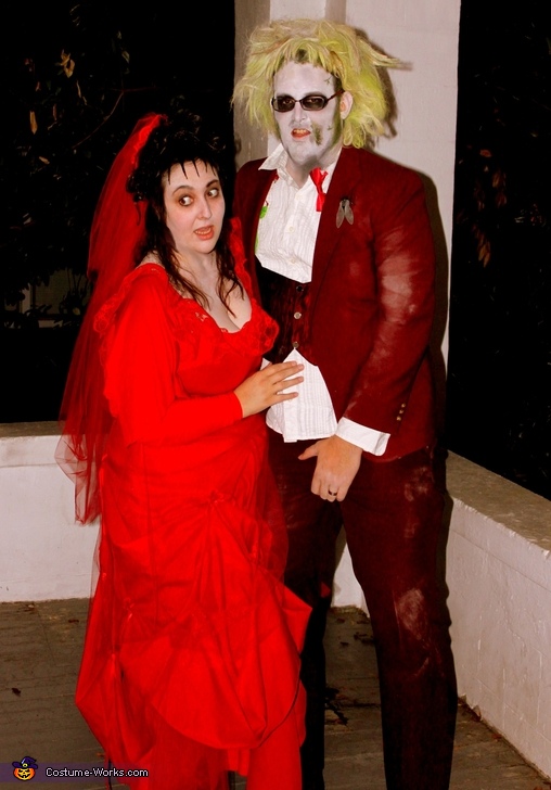 Beetlejuice And Lydia Couple Costume Idea