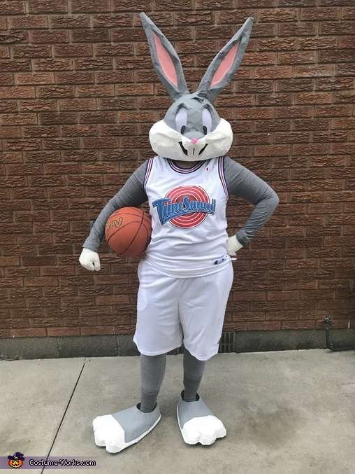 Bugs Bunny in Space Jam Costume