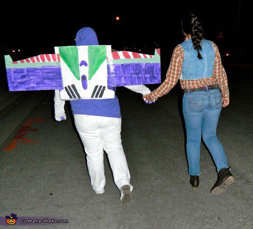 Buzz and Woody Couple Costume