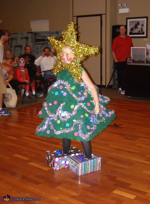 Christmas Tree Homemade Halloween Costume - Photo 2/4