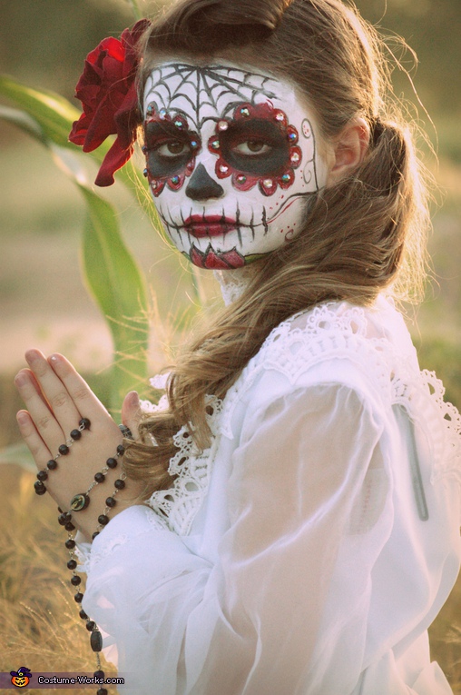 Dia de los Muertos - Day of the Dead Girl costume - Photo 2/3