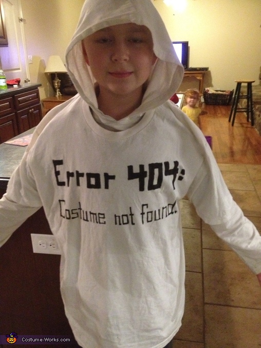 Error 404 - Homemade costumes for boys