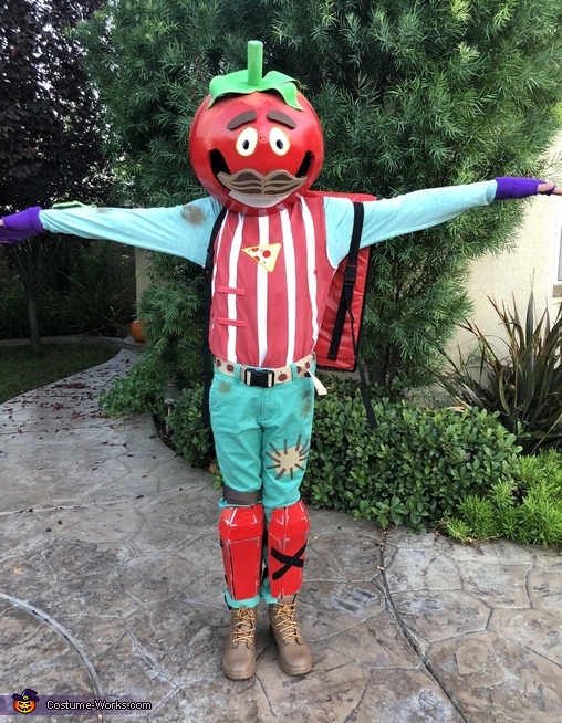 Fortnite Tomato Head Costume - Photo 5/5 - 508 x 654 jpeg 228kB