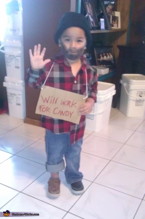 Hobo Boy Costume