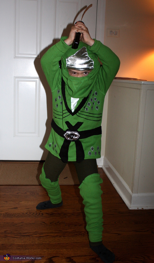 Lego Ninjago Green Ninja (Lloyd) - Costume for Boys - Photo 2/2