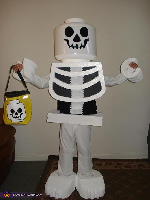 Lego Skeleton Costume for Boys