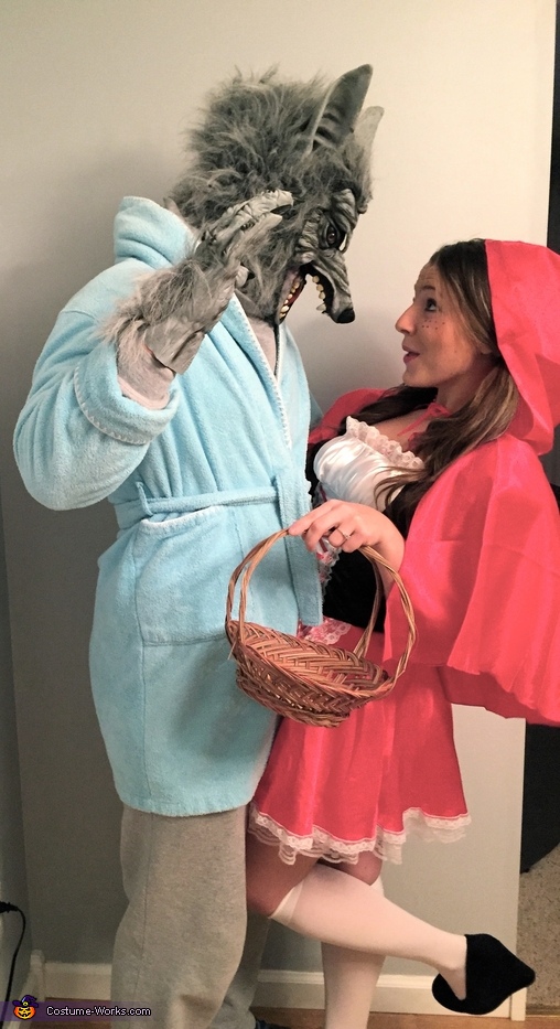 Little Red Riding Hood & the Big Bad Wolf Costume for Couples