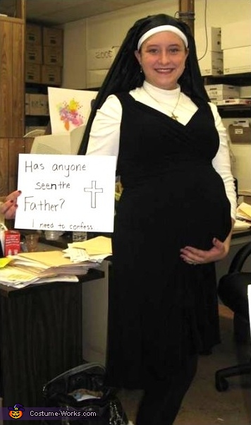nun advertisement Pregnant