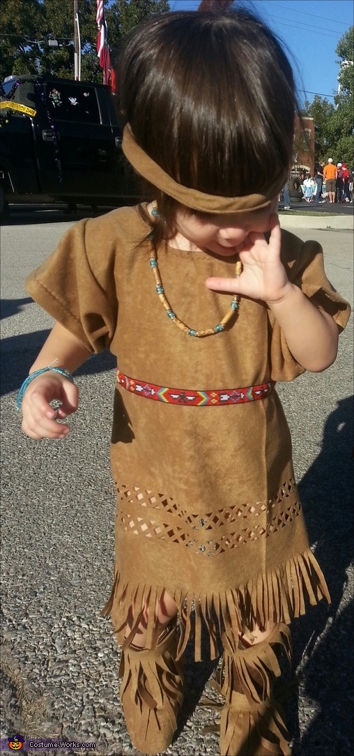 Homemade Pocahontas Costume