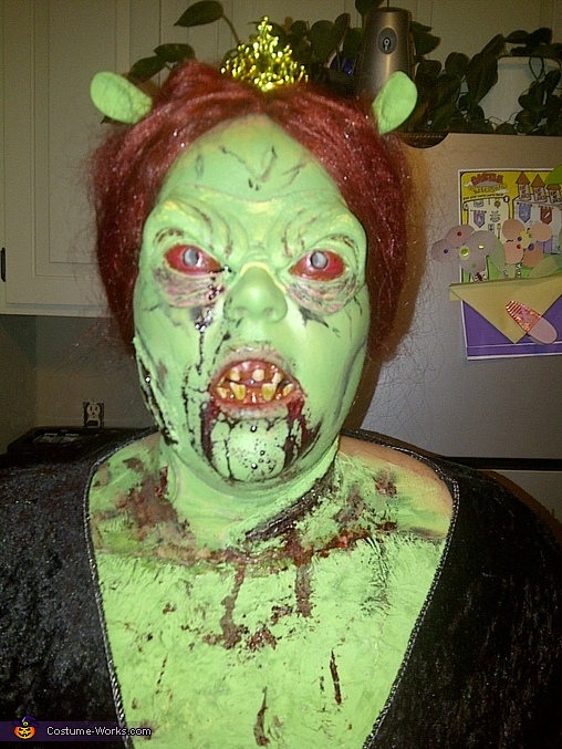 Princess Fiona Zombie Costume - Photo 4/7