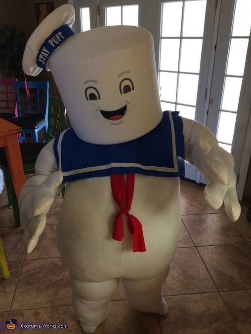 DIY Stay Puft Marshmallow Man Costume - Photo 2/4
