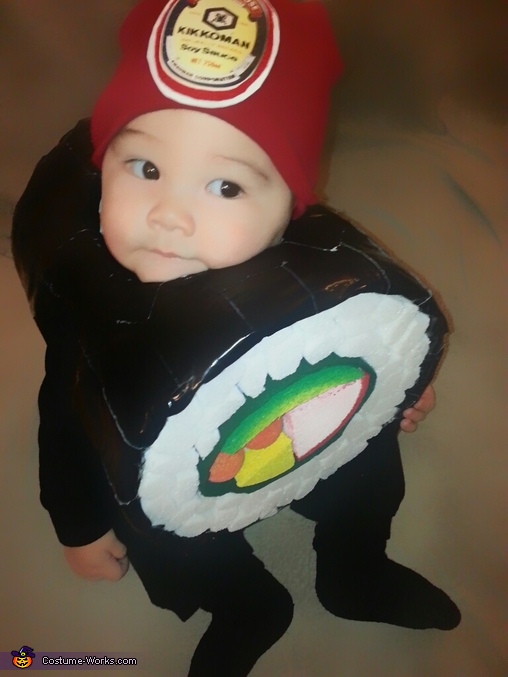 Sushi Roll - Homemade costumes for babies