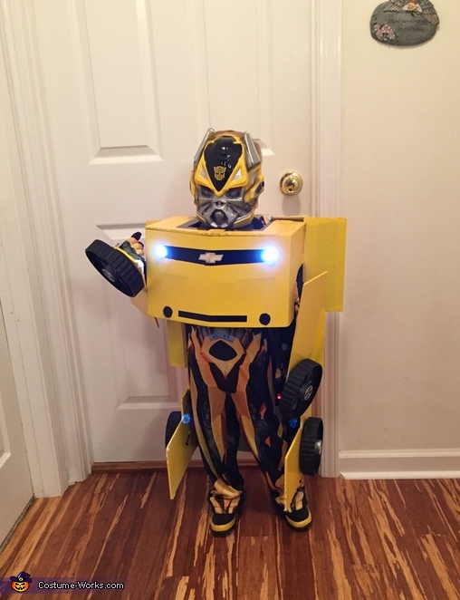 Diy Transforming Bumblebee Transformer Costume