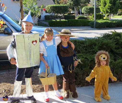 Wizard of Oz - Homemade costumes for kids