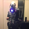 Photo #2 - 75% complete. Showing off the gun and the Cyclonic holigraphic LED gun scope.