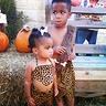 Photo #2 - Bam Bam's reaction to getting alot of attention, and pebbles wanting to go bowling with the pumpkins lol