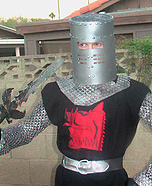 Homemade Black Knight Costume