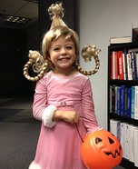 Homemade Cindy Lou Who Costume