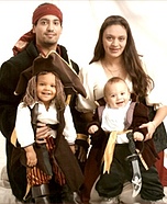Pirates Family Costumes